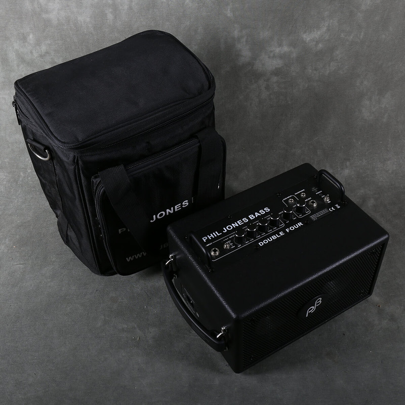 Phil Jones Double Four Acoustic Amplifier w/Gig Bag - 2nd Hand