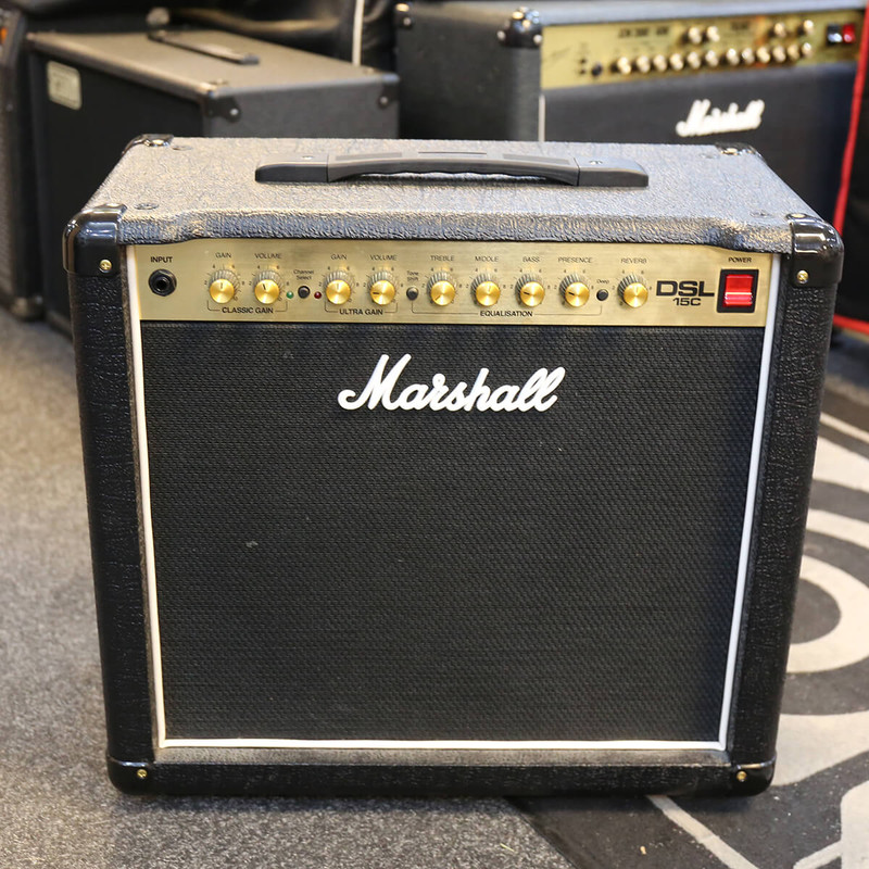 Marshall DSL15C Valve Combo Amplifier - 2nd Hand **COLLECTION ONLY**