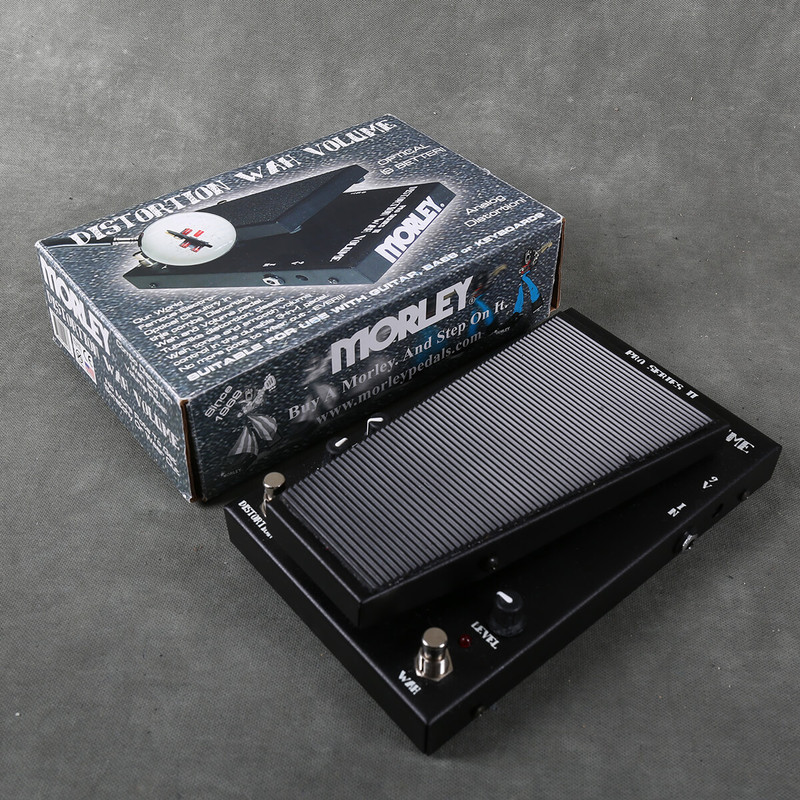 Morley Pro Series II Distortion Wah/Volume - 2nd Hand Morley Pro Series II Distortion Wah/Volume - 2nd Hand