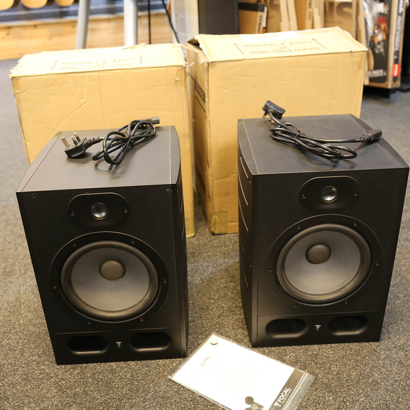 Focal 80 Active Powered Monitors - PAIR w/Box & PSU - 2nd Hand Focal 80 Active Powered Monitors - PAIR w/Box & PSU - 2nd Hand