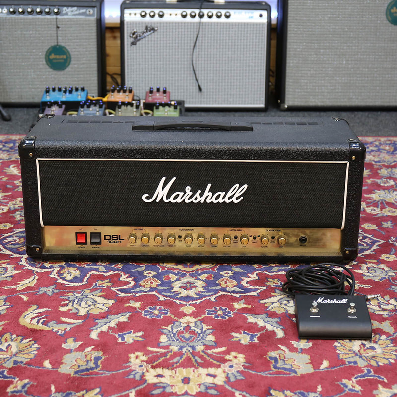 Marshall DSL100H Amp Head & Footswitch - 2nd Hand **COLLECTION ONLY** Marshall DSL100H Amp Head & Footswitch - 2nd Hand **COLLECTION ONLY**