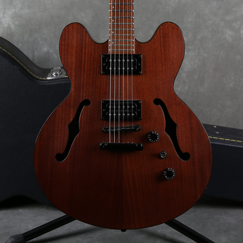 Tanglewood TH-501NA Semi-Hollow Guitar - Natural w/Hard Case - 2nd Hand