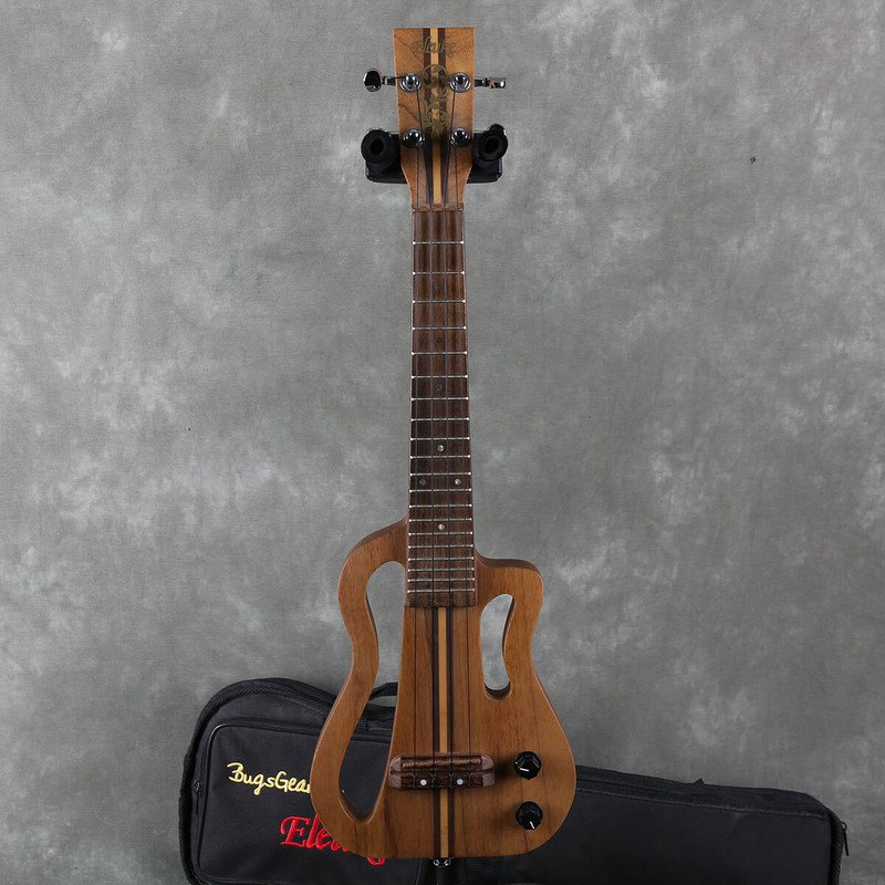 Eleuke Solid Body Electric Uke - Natural w/Gig Bag - 2nd Hand