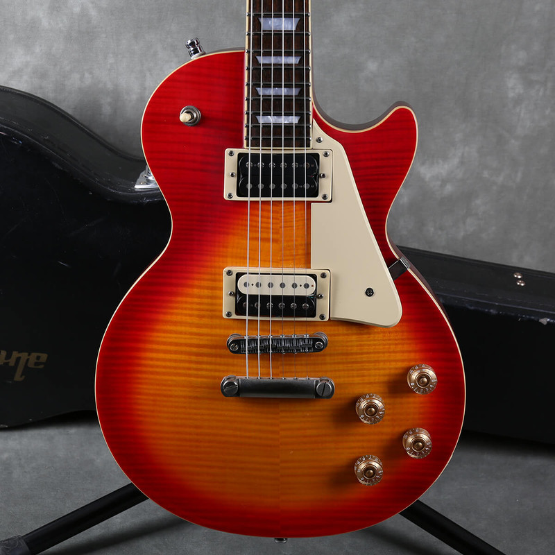 Epiphone Les Paul Standard Pro - Cherry Sunburst w/Hard Case - 2nd Hand