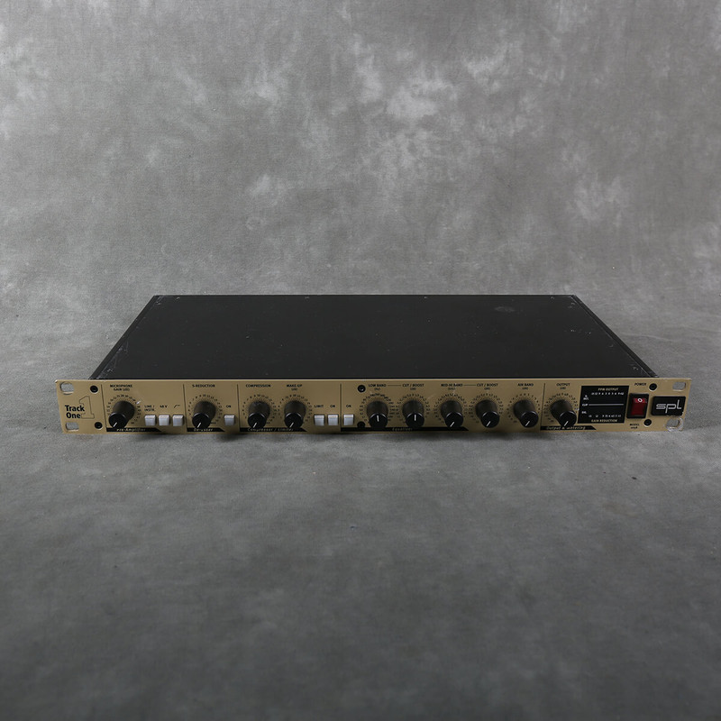SPL Track One Mk1 Preamp/Compressor Channel Strip - 2nd Hand SPL Track One Mk1 Preamp/Compressor Channel Strip - 2nd Hand