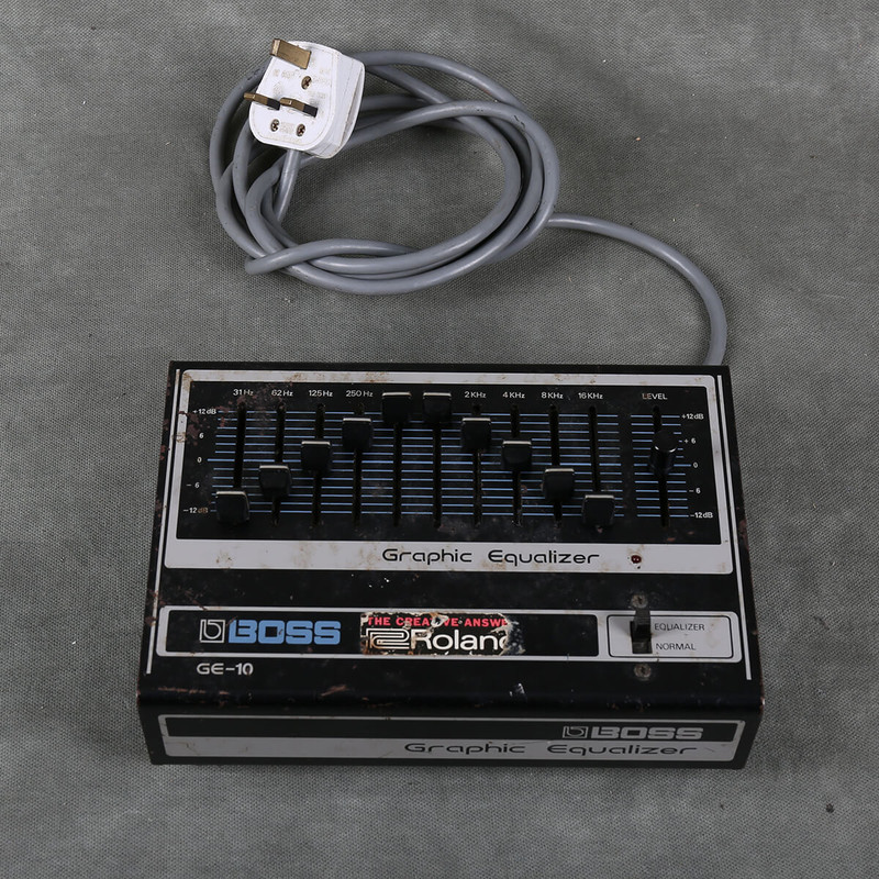 Boss GE-10 Equaliser FX Unit - 2nd Hand Boss GE-10 Equaliser FX Unit - 2nd Hand