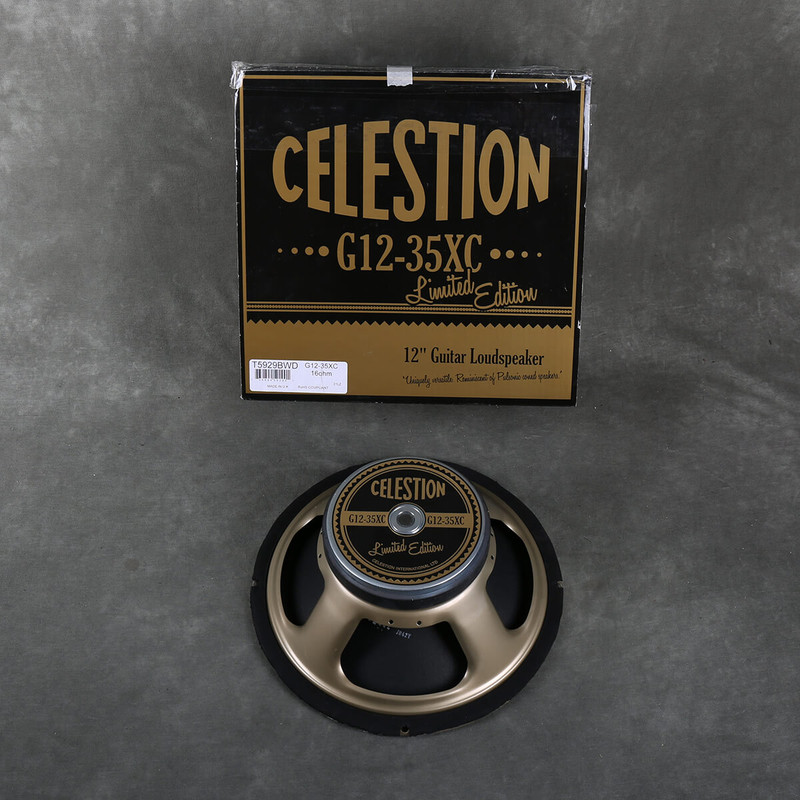 Celestion G12-35XC 16ohm Speaker - Made in UK w/Box - 2nd Hand Celestion G12-35XC 16ohm Speaker - Made in UK w/Box - 2nd Hand