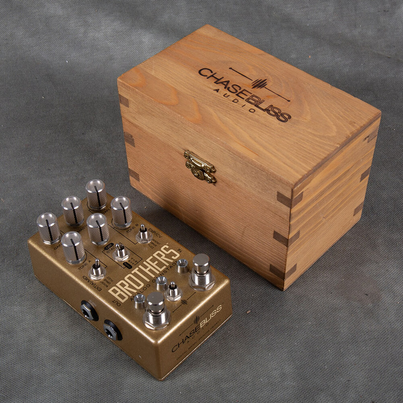 Chase Bliss Audio Brothers Analog Gainstage FX Pedal w/Box - 2nd Hand