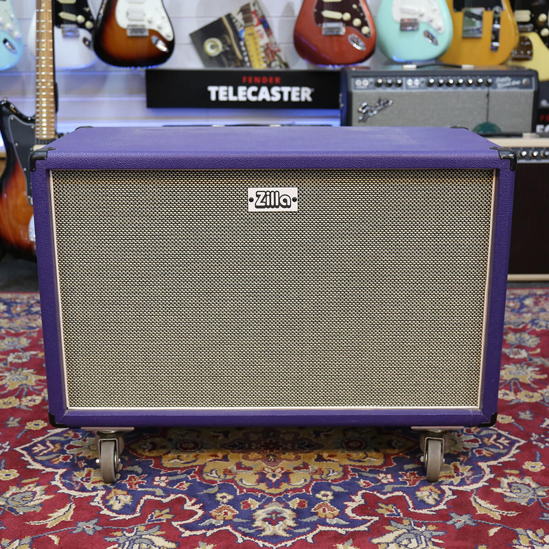 Zilla Fatboy 2x12 - Vintage 30 Speakers - Custom Purple - 2nd Hand