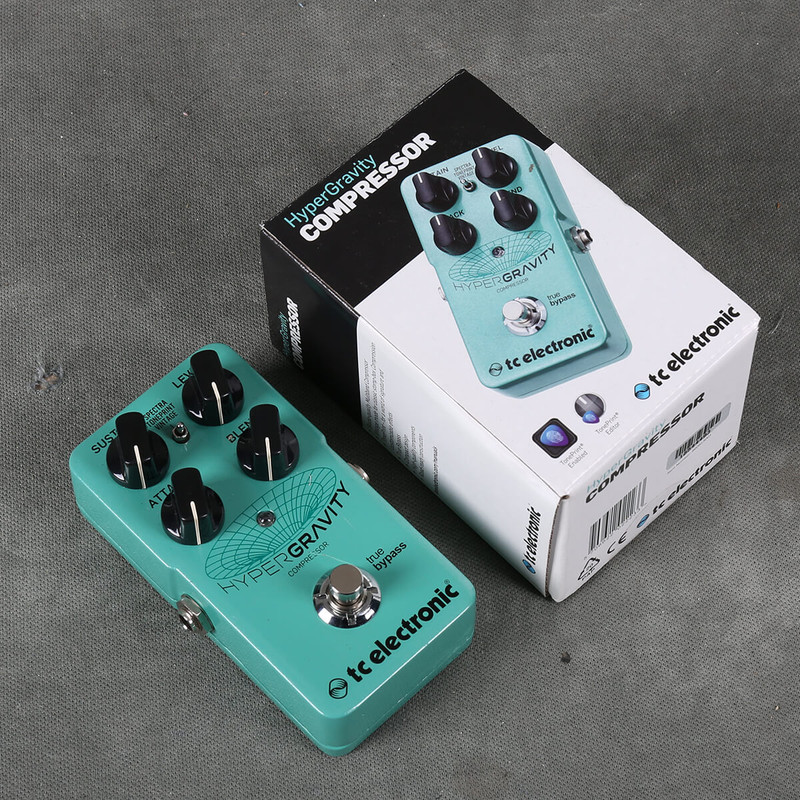 TC Electronic Hyper Gravity Compressor FX Pedal w/Box - 2nd Hand