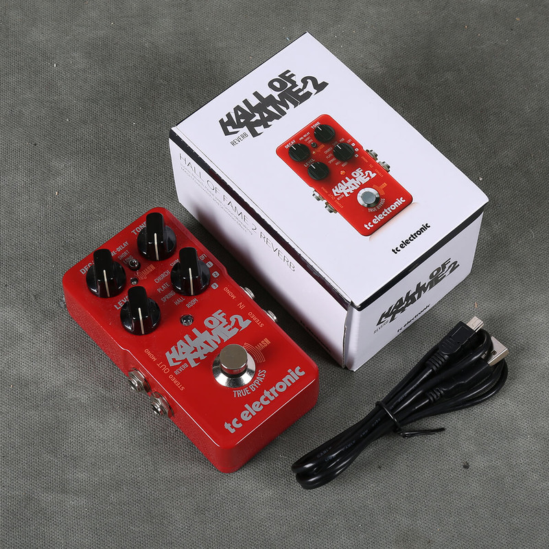 TC Electronics Hall Of Fame 2 Reverb FX Pedal w/Box - 2nd Hand