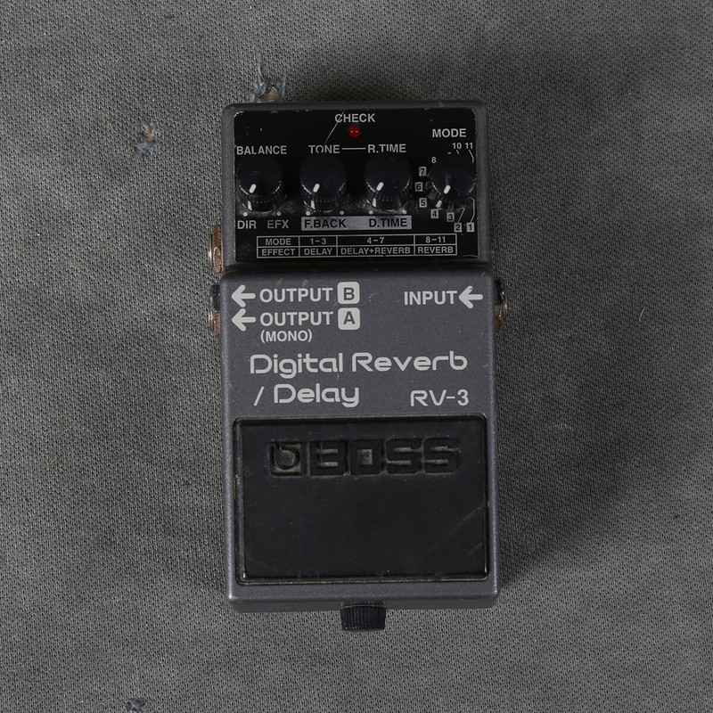 Boss RV-3 Reverb FX Pedal - 2nd Hand (116410) Boss RV-3 Reverb FX Pedal - 2nd Hand (116410)