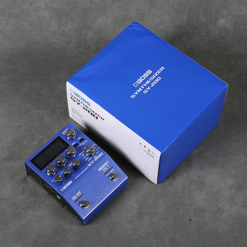 Boss SY-200 Synthesizer FX Pedal w/Box - 2nd Hand