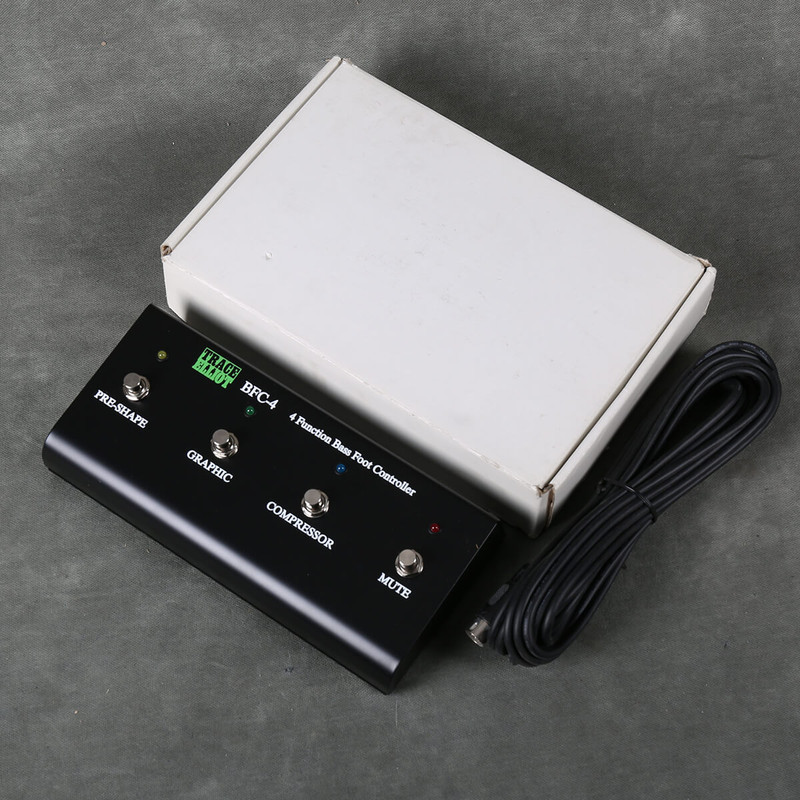 Trace Elliott BFC-4 Foot Controller w/Box - 2nd Hand Trace Elliott BFC-4 Foot Controller w/Box - 2nd Hand