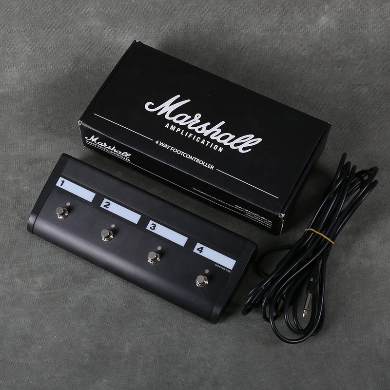 Marshall PEDL-91006 4-Way Footswitch w/Box - 2nd Hand Marshall PEDL-91006 4-Way Footswitch w/Box - 2nd Hand