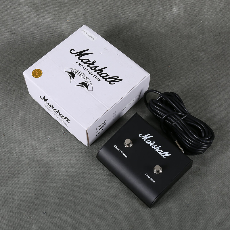 Marshall Pedl-90010 2-Button Footswitch w/Box - 2nd Hand Marshall Pedl-90010 2-Button Footswitch w/Box - 2nd Hand