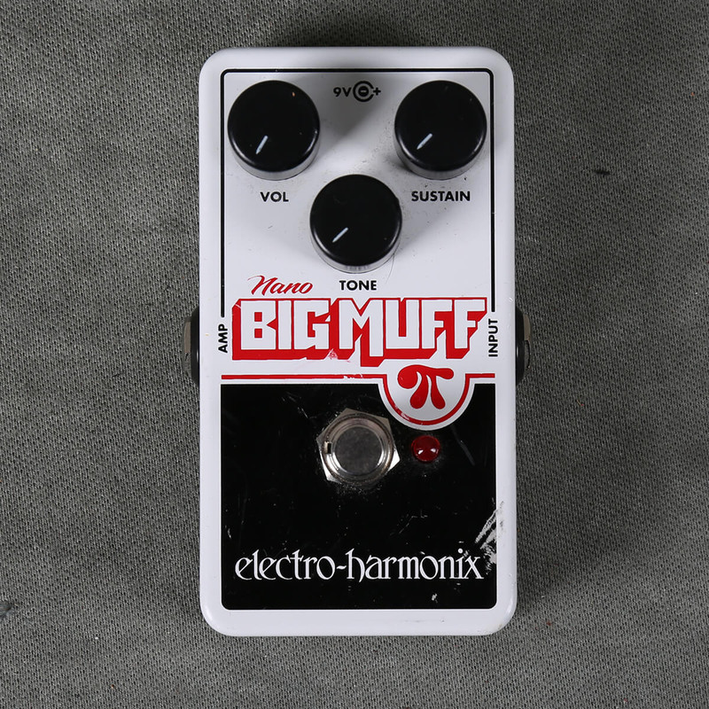 Electro Harmonix Nano Big Muff Fuzz FX Pedal - 2nd Hand