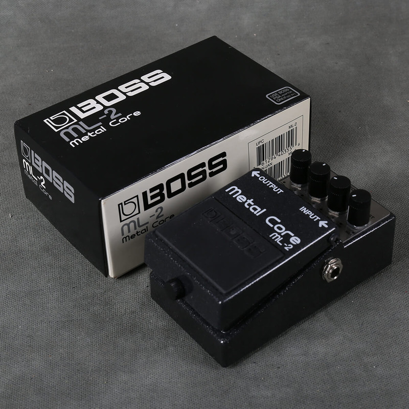 Boss Metal Core ML-2 Distortion FX Pedal w/Box - 2nd Hand