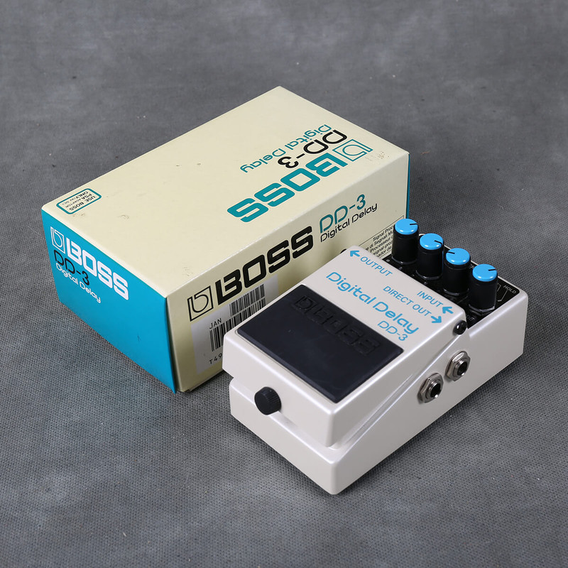 Boss DD-3 Digital Delay FX Pedal w/Box - 2nd Hand (116583)