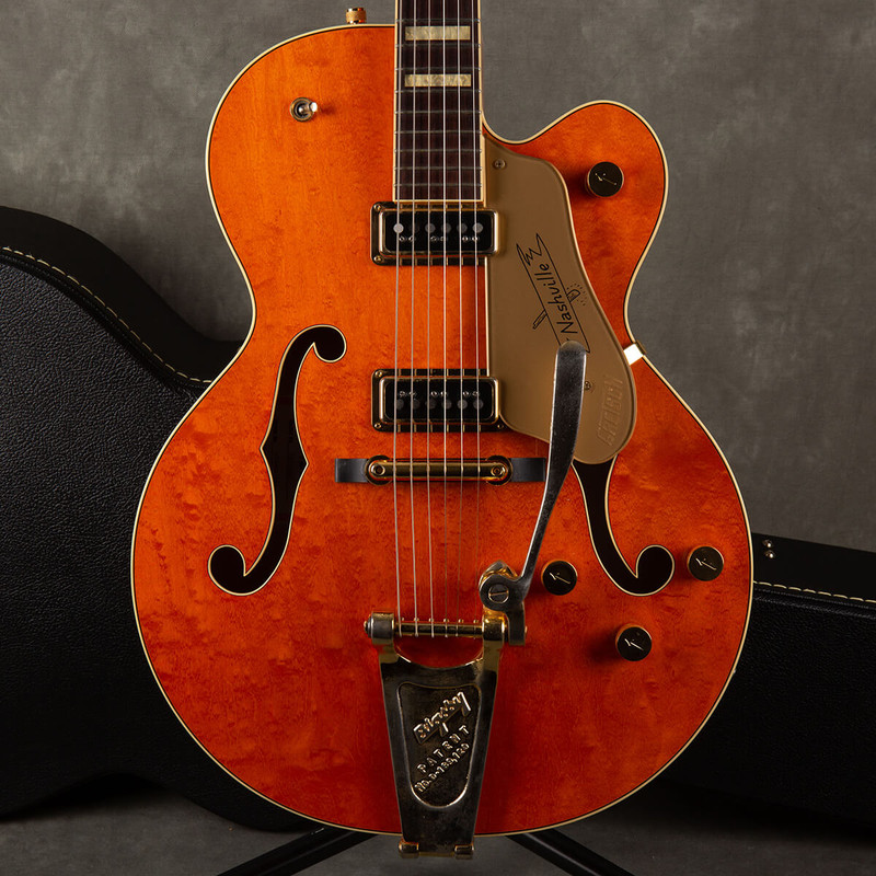 Gretsch G6120DS - Orange w/Hard Case - 2nd Hand