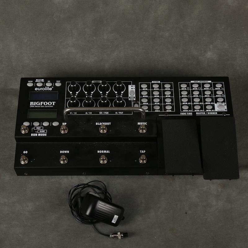 Eurolite Bigfoot DMX Move Foot Controller - 2nd Hand