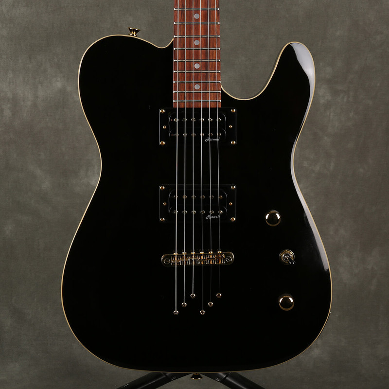 Harley Benton TE-40 Deluxe Series - Black - 2nd Hand