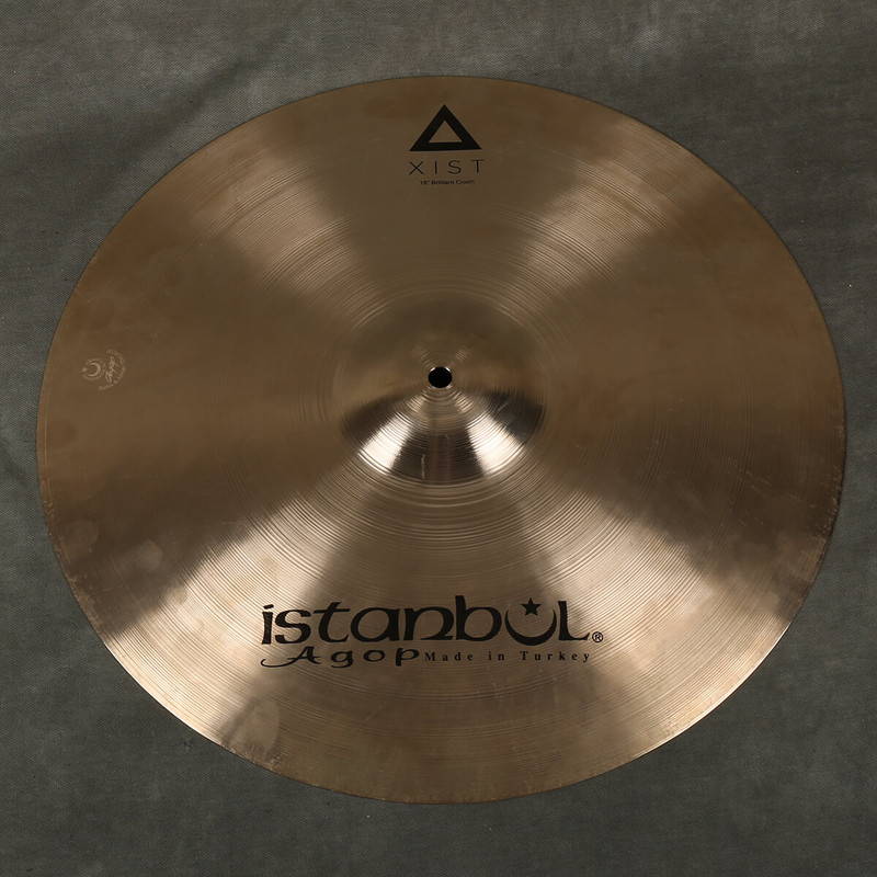 Istanbul Xist 18 Brilliant Crash Cymbals - 2nd Hand