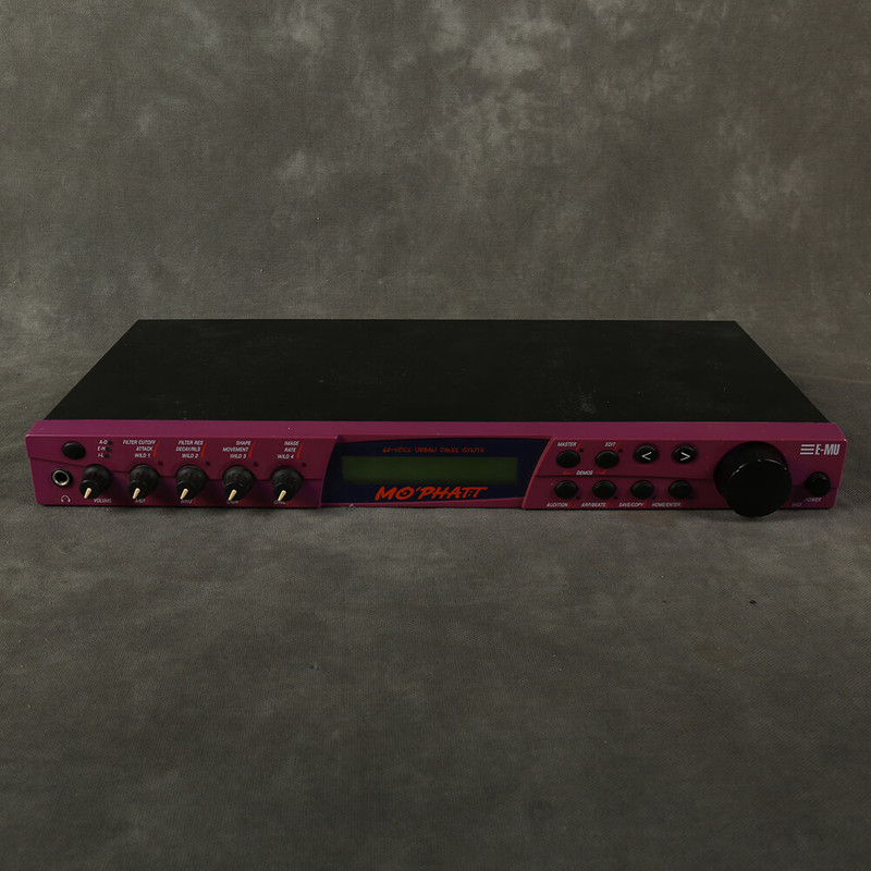E-mu Mo'Phatt 64-Voice Urban Dance Synthesizer - 2nd Hand E-mu Mo'Phatt 64-Voice Urban Dance Synthesizer - 2nd Hand