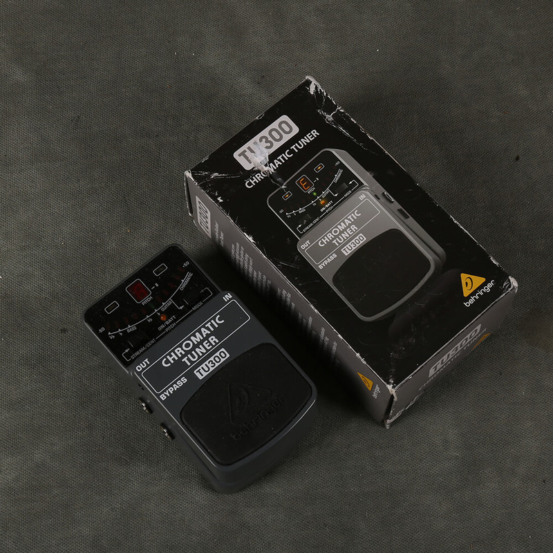 Behringer TU300 Tuner Pedal w/Box - 2nd Hand (117245)