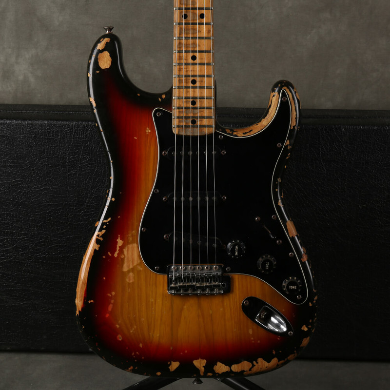Fender 1978 Stratocaster - 3-Tone Sunburst Relic w/Case **COLLECTION ONLY** - 2nd Hand