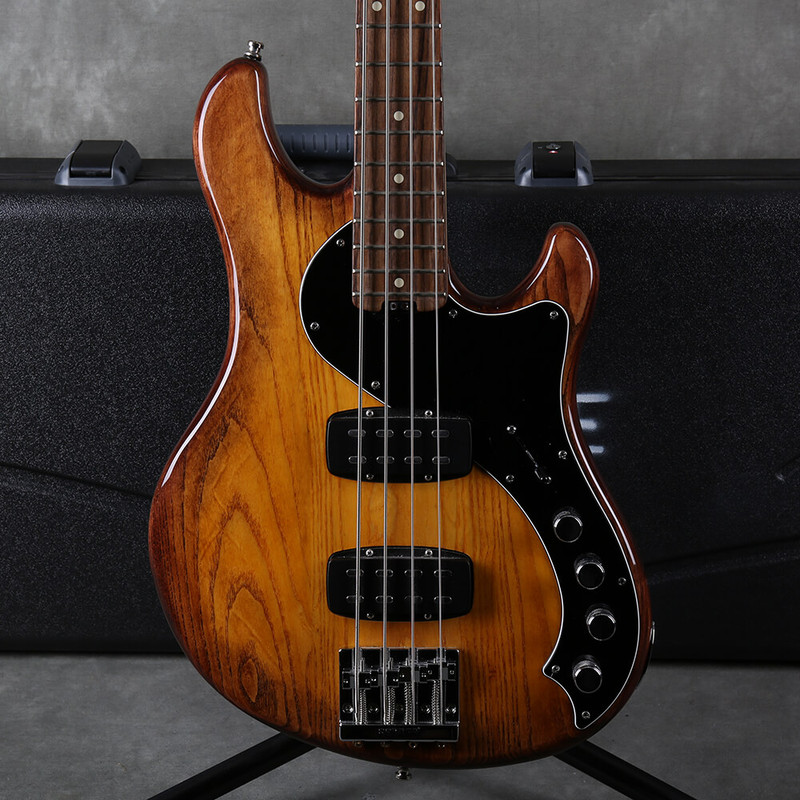 Fender American Deluxe Dimension Bass IV HH - Violin Burst w/Case - 2nd Hand