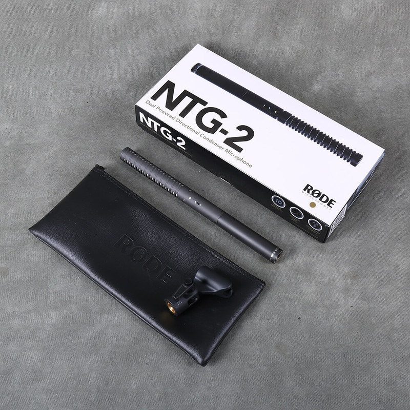 Rode NTG-2 Shotgun Microphone - Boxed - 2nd Hand Rode NTG-2 Shotgun Microphone - Boxed - 2nd Hand