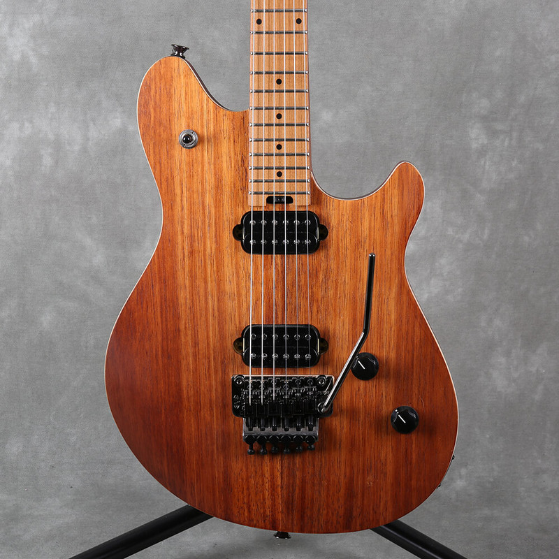 EVH Wolfgang Standard Exotic Koa, Baked Maple Fingerboard - Natural - 2nd Hand