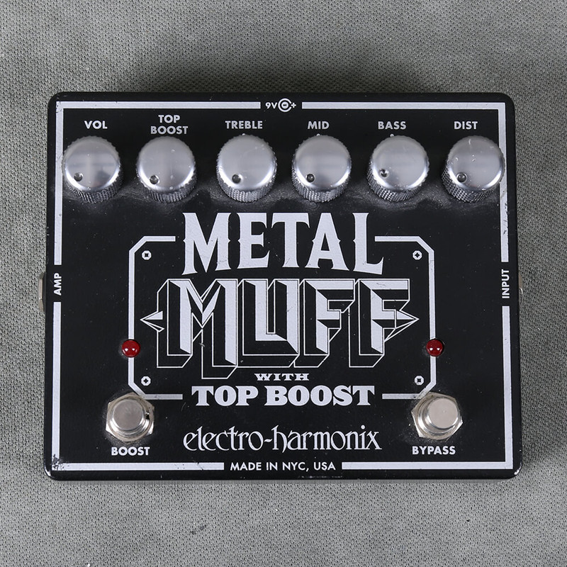 Electro-Harmonix Metal Muff with Top Boost - 2nd Hand