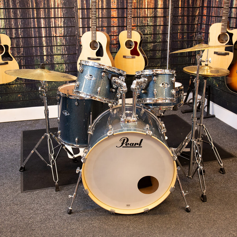 Pearl EXX Export 5-Piece Drum Set - Cymbals **COLLECTION ONLY** - 2nd Hand Pearl EXX Export 5-Piece Drum Set - Cymbals **COLLECTION ONLY** - 2nd Hand