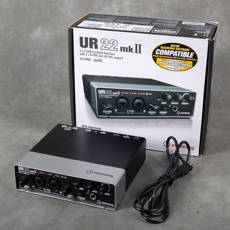 Steinberg UR22 Mk2 Interface - Boxed - 2nd Hand Steinberg UR22 Mk2 Interface - Boxed - 2nd Hand