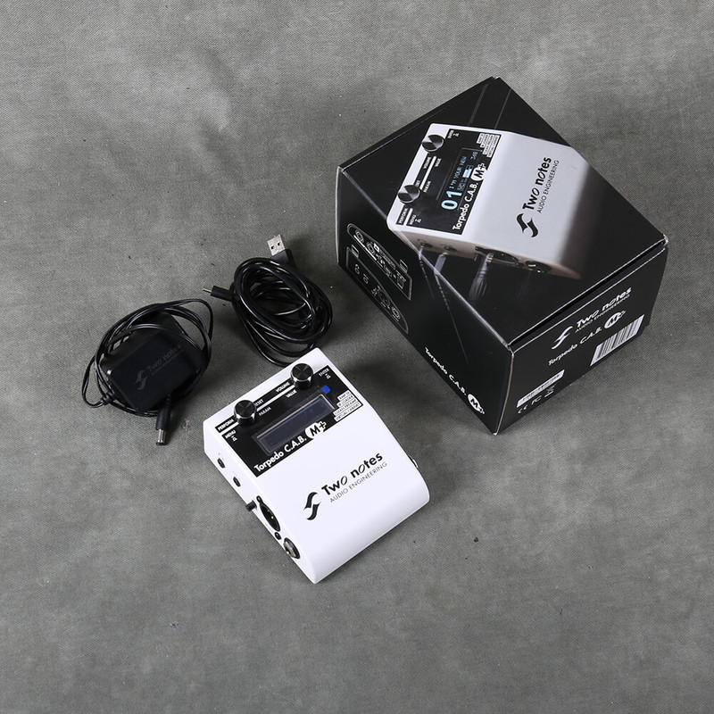 Two Notes Cab M Plus - Box & PSU - 2nd Hand Two Notes Cab M Plus - Box & PSU - 2nd Hand