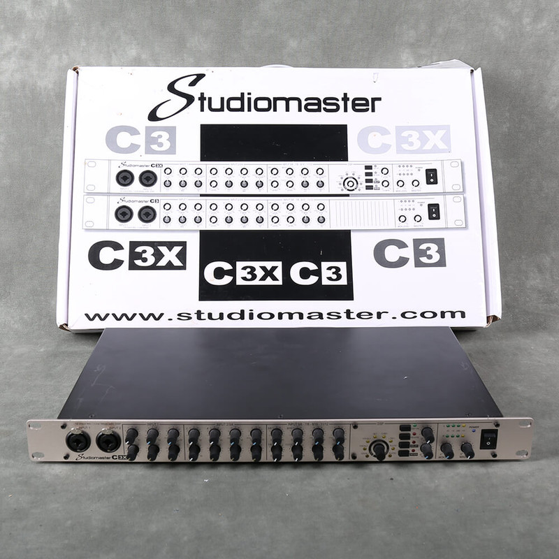 Studiomaster C3X - Box & PSU - 2nd Hand