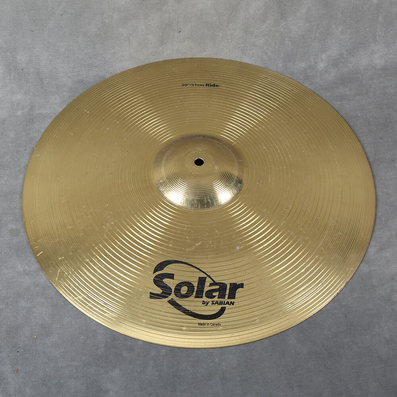 Sabian Solar 20" Ride Cymbal - 2nd Hand (117747)
