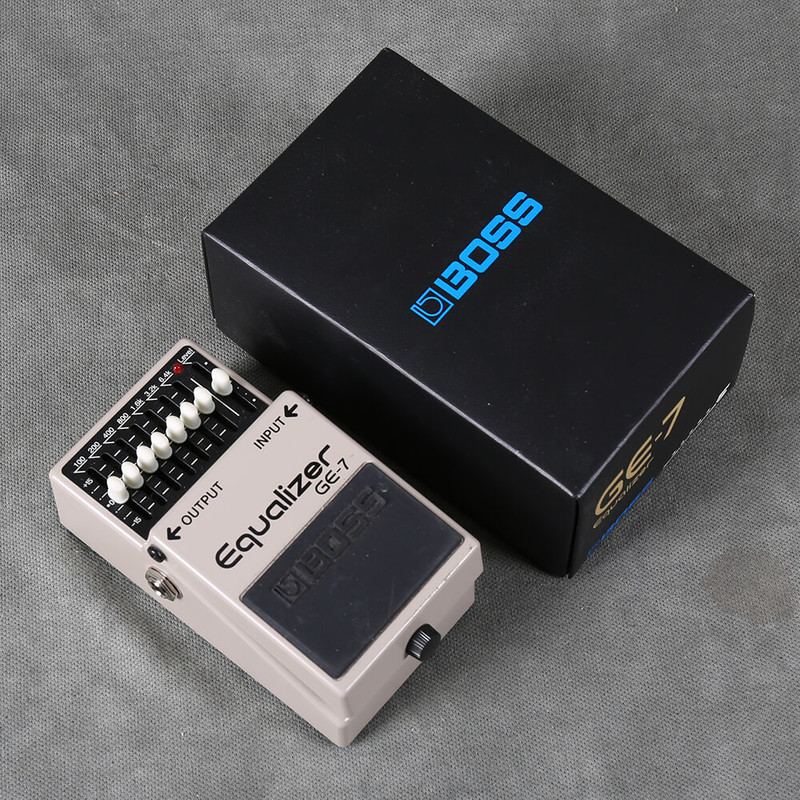 Boss GE-7 Equalizer - Boxed - 2nd Hand