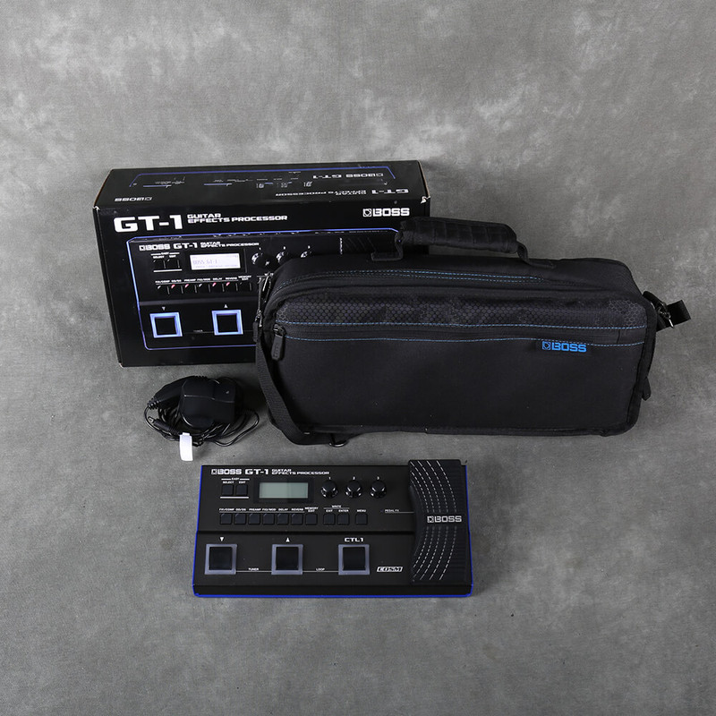 Boss GT-1 Guitar Effects Processor Pedal - Box & PSU - 2nd Hand