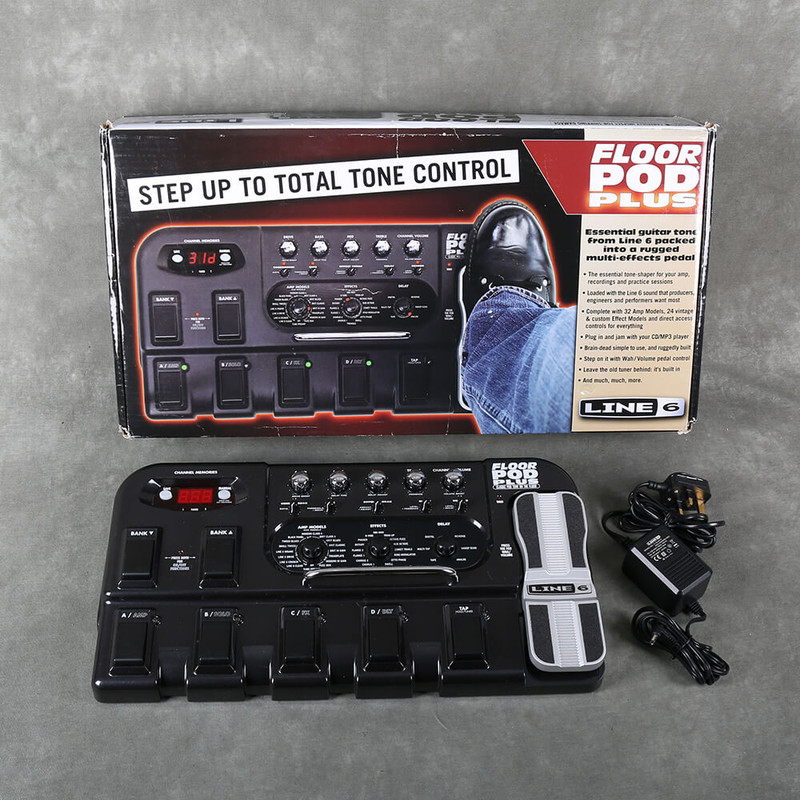 Line 6 Floor Pod Plus - Box & PSU - 2nd Hand