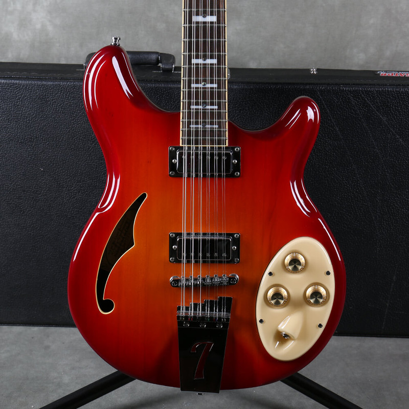 Italia Rimini 12 String Guitar - Sunburst - Hard Case - 2nd Hand Italia Rimini 12 String Guitar - Sunburst - Hard Case - 2nd Hand