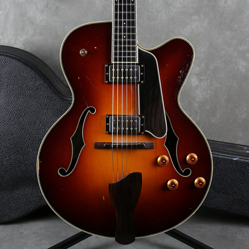 Eastman T1465XD Thinline - Sunburst - Hard Case - 2nd Hand
