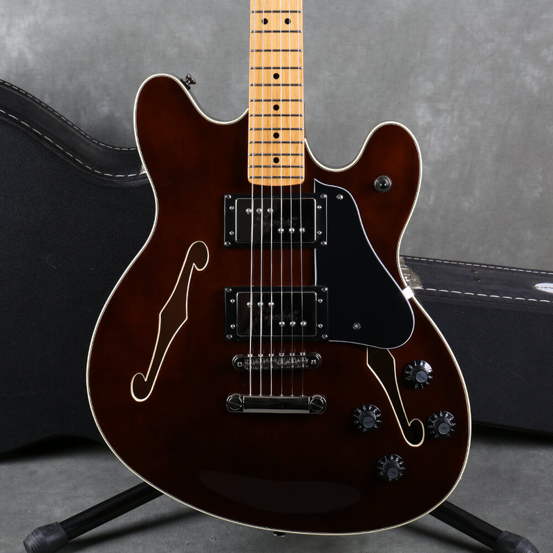Squier Classic Vibe Starcaster - Walnut - Hard Case - 2nd Hand