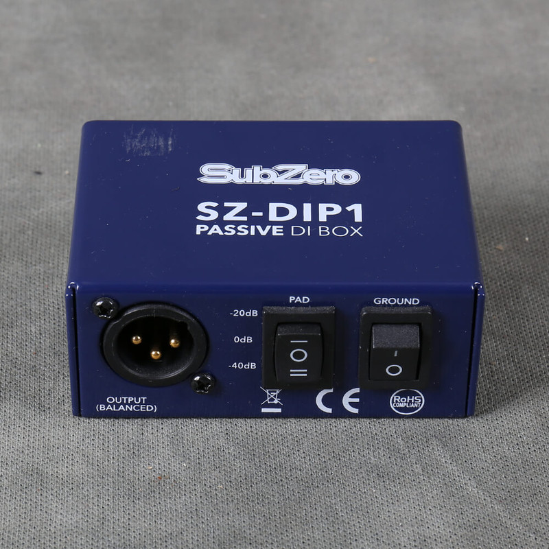 SubZero Passive DI Box - 2nd Hand SubZero Passive DI Box - 2nd Hand
