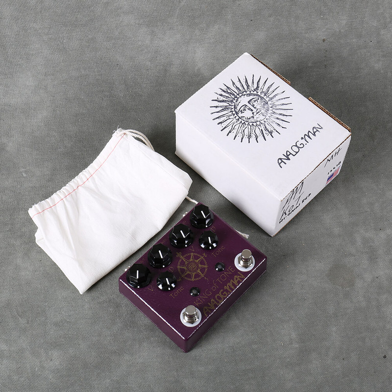 Analogman King of Tone V4 High Gain Red Side - Boxed - 2nd Hand