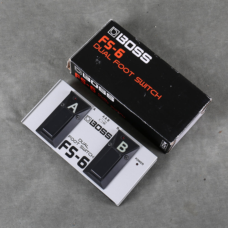 Boss FS-6 Dual Footswitch - Boxed - 2nd Hand