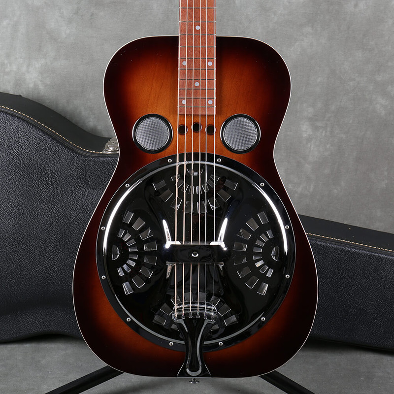 Dobro D60 Square Neck Vintage Resonator Guitar 1987 - Hard Case - 2nd Hand