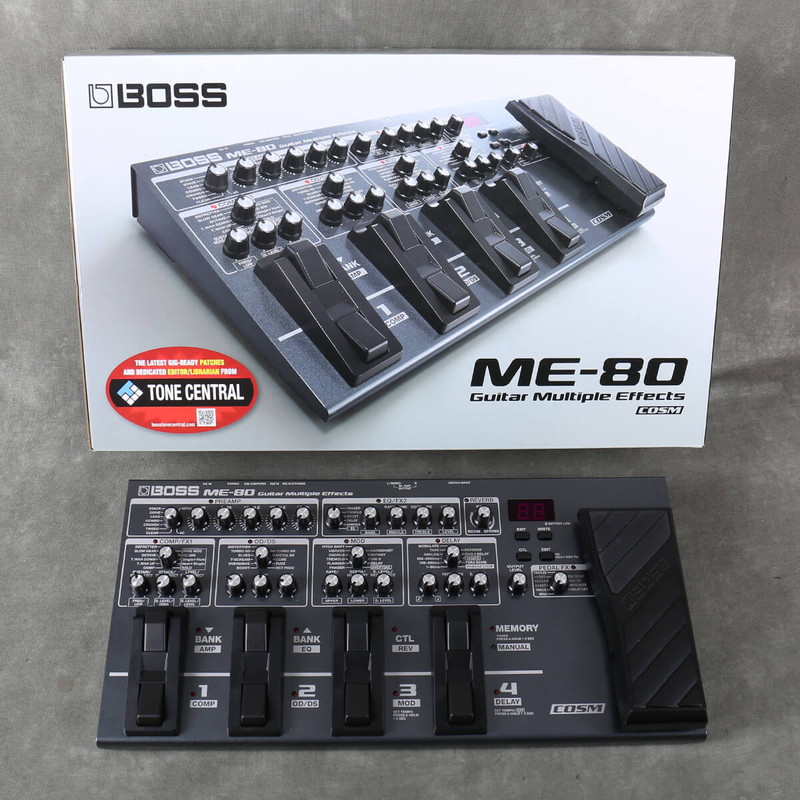 Boss ME-80 Multi Effects Pedal - Boxed - 2nd Hand